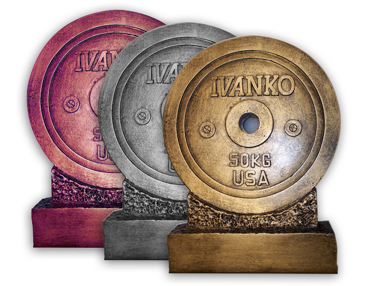 powerlifting trophy,powerlifting award,weightlifting trophies,elite sculptures