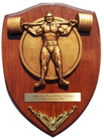 powerlifting trophys, powerlifting awards,powerlifting sculptures