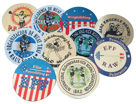 2 inch inserts, custom inserts for award medals