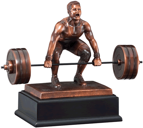 powerlifting sculptures awards