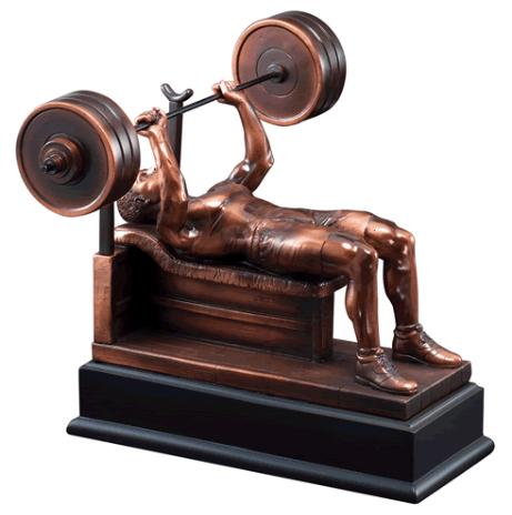 powerlifting sculptures awards