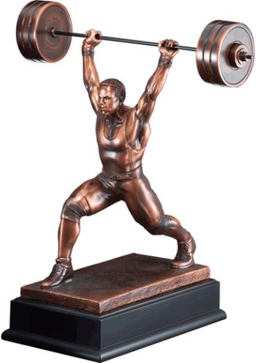 powerlifting sculptures awards