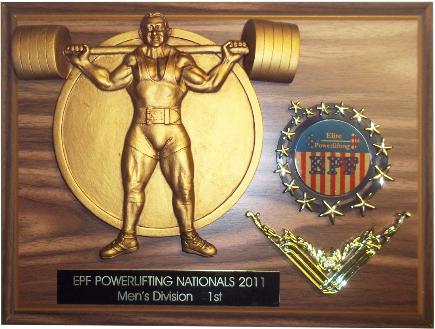 powerlifting trophys, powerlifting awards,powerlifting sculptures