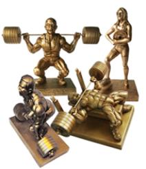 powerlifting trophies,trophys,bench press trophies